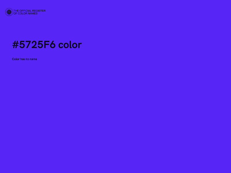 #5725F6 color image