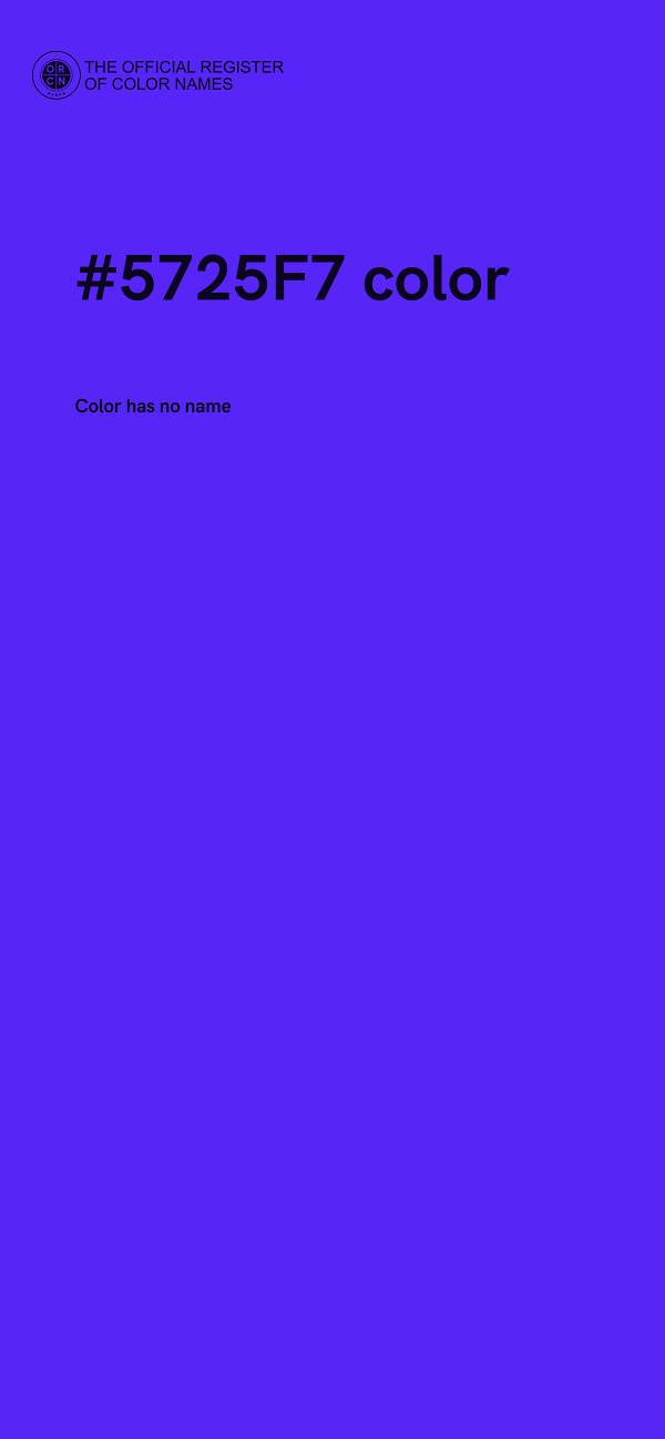 #5725F7 color image