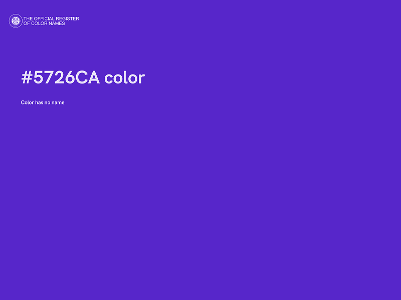 #5726CA color image