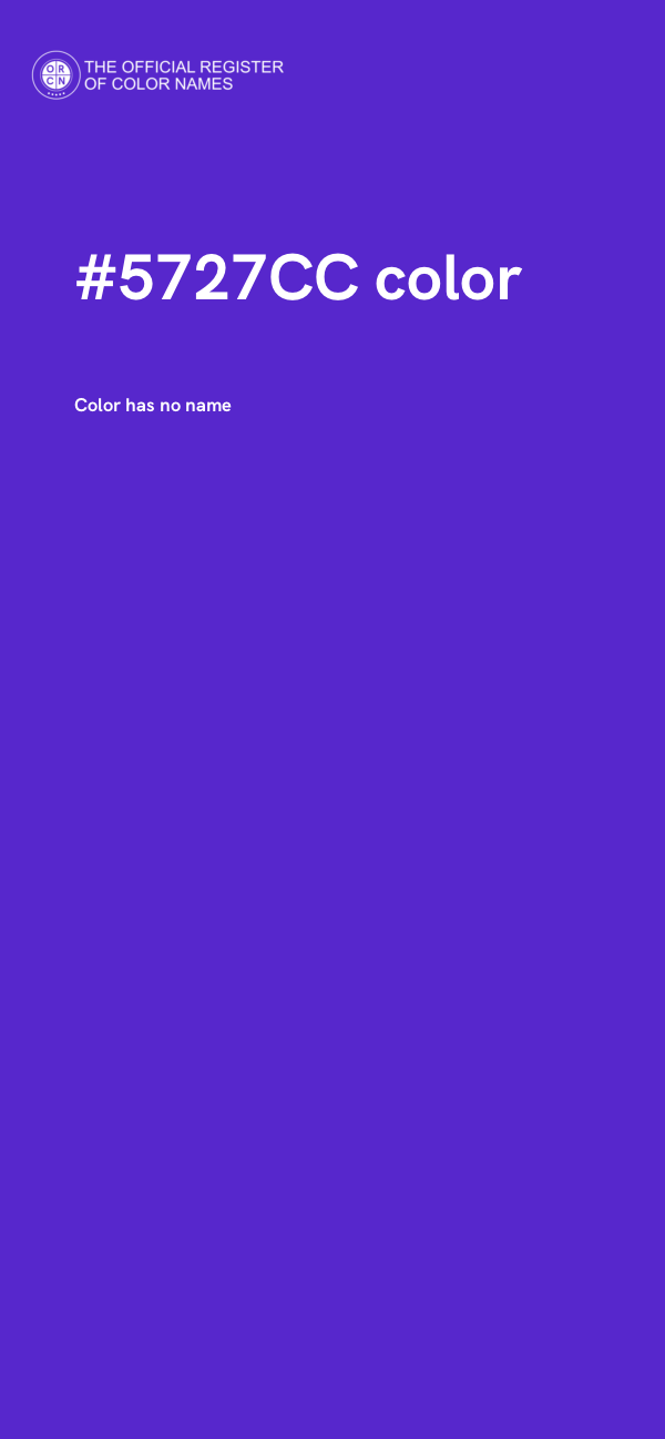 #5727CC color image