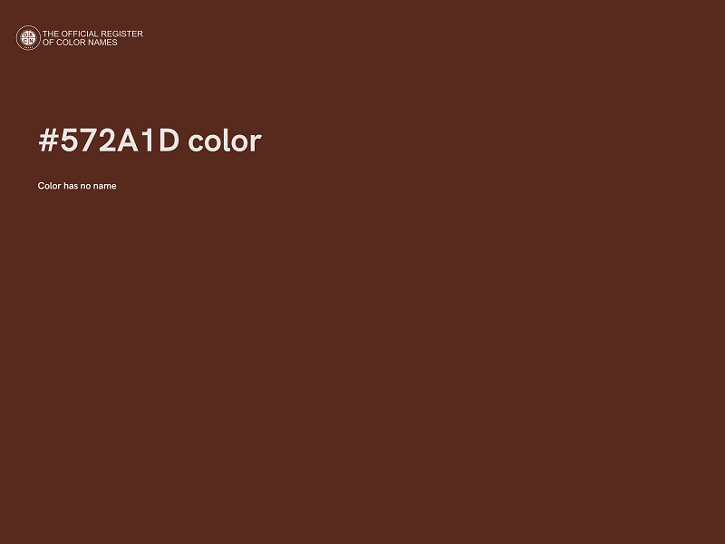#572A1D color image