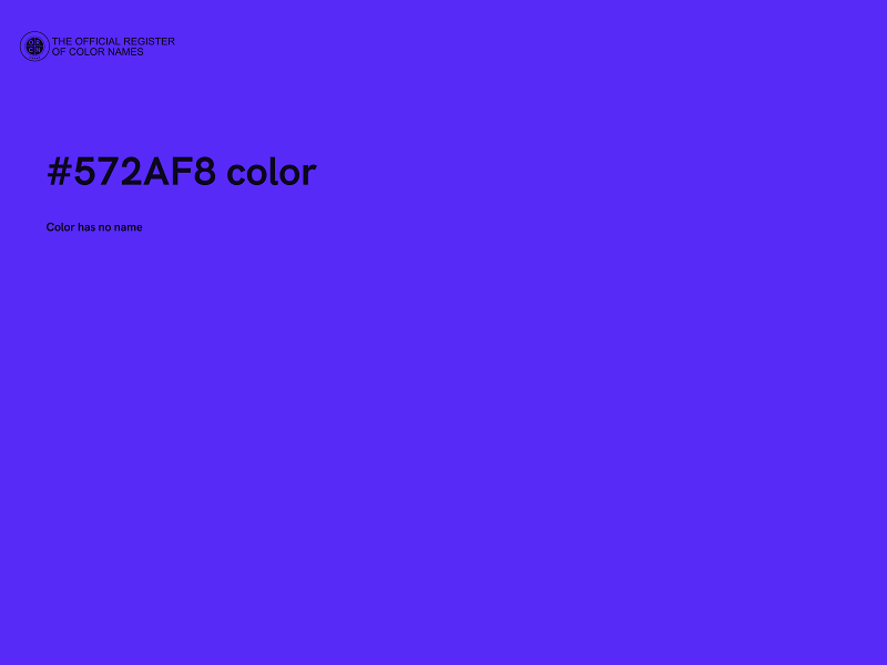 #572AF8 color image