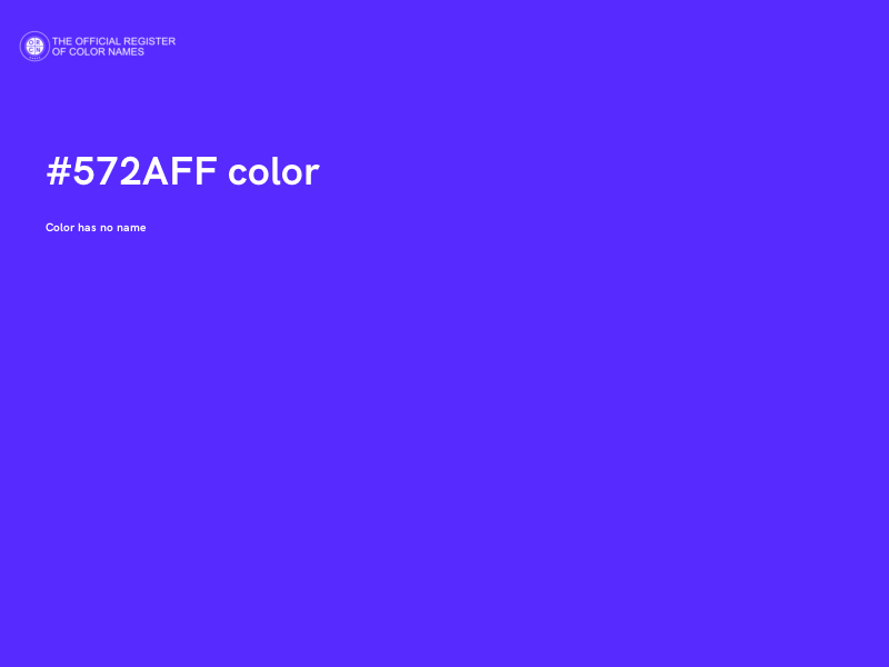 #572AFF color image