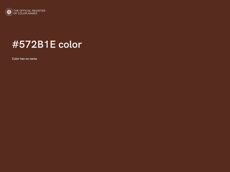 #572B1E color image