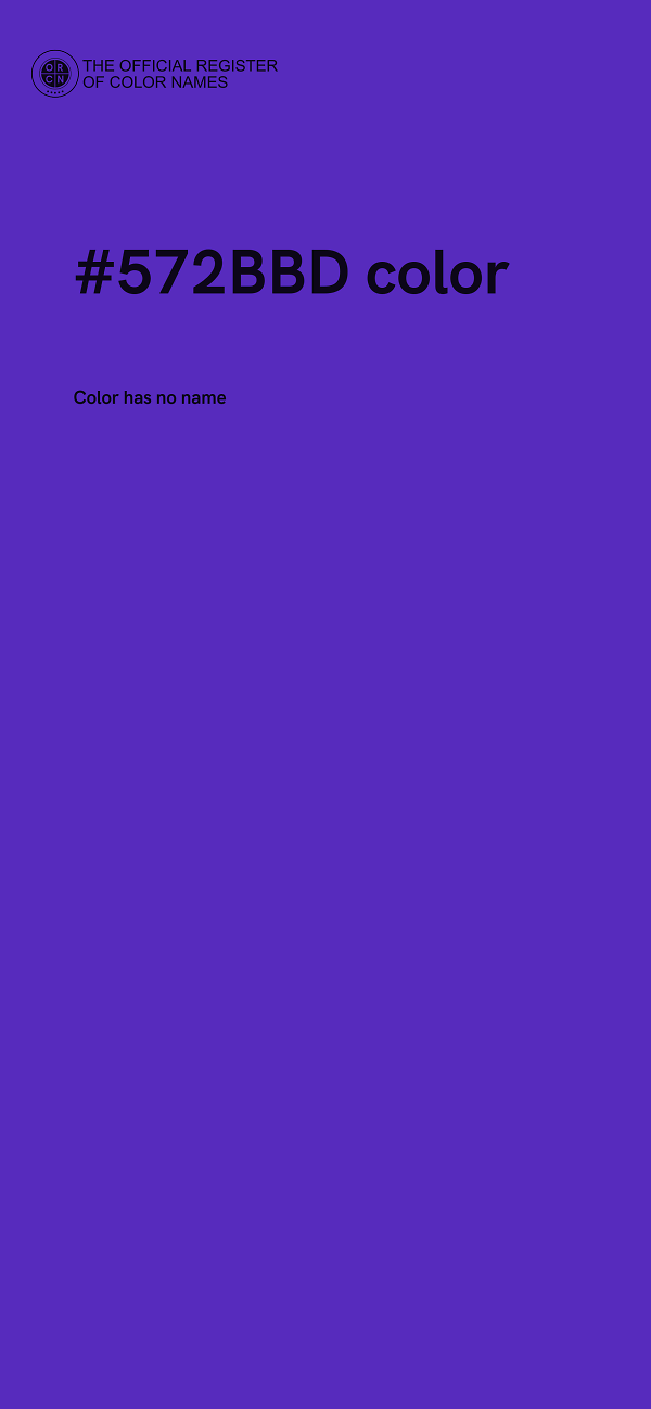 #572BBD color image