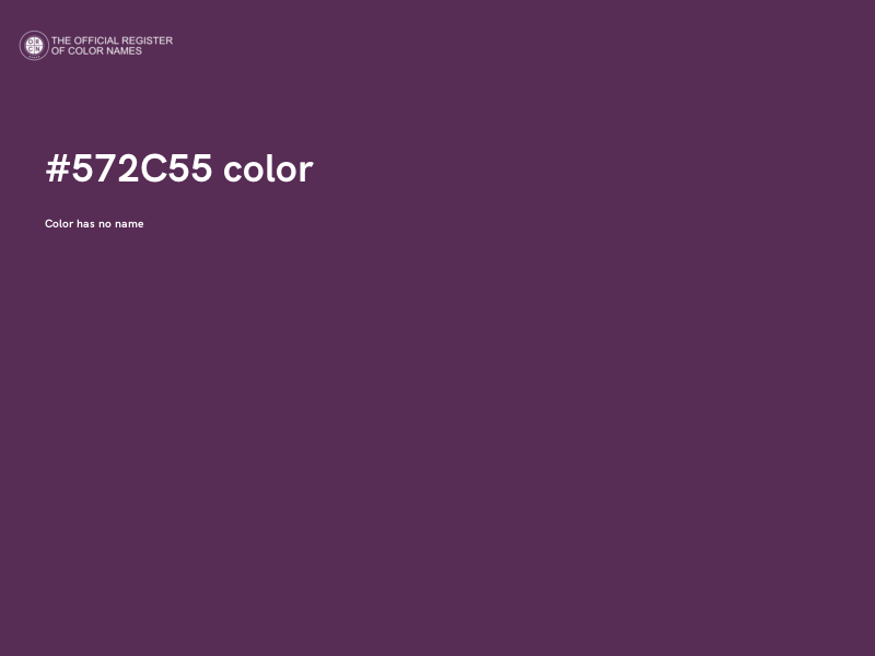 #572C55 color image