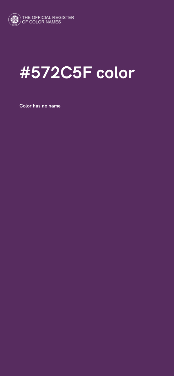#572C5F color image