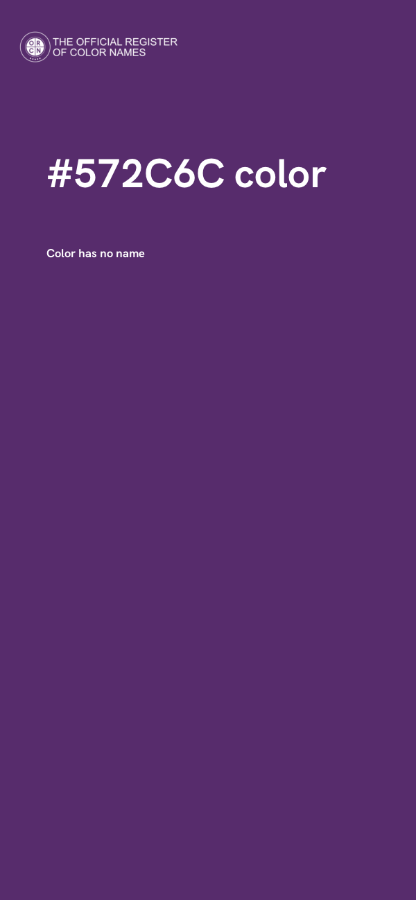 #572C6C color image