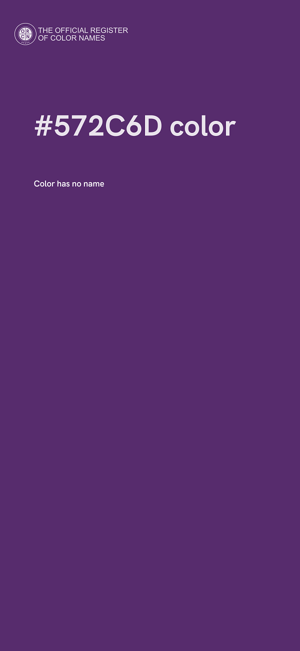 #572C6D color image