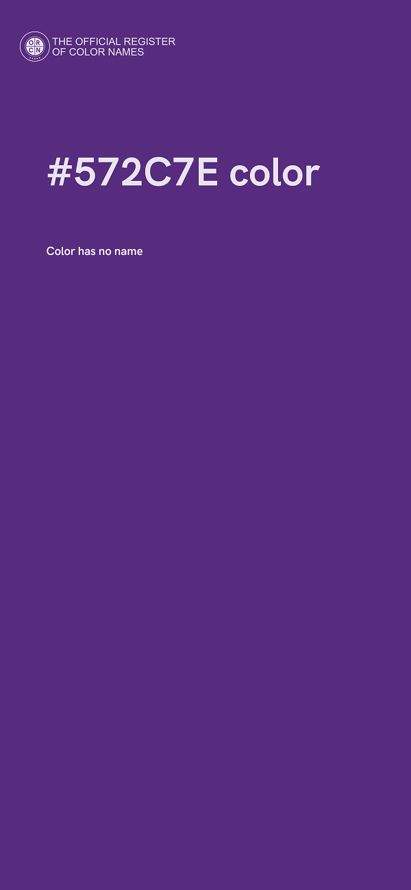 #572C7E color image