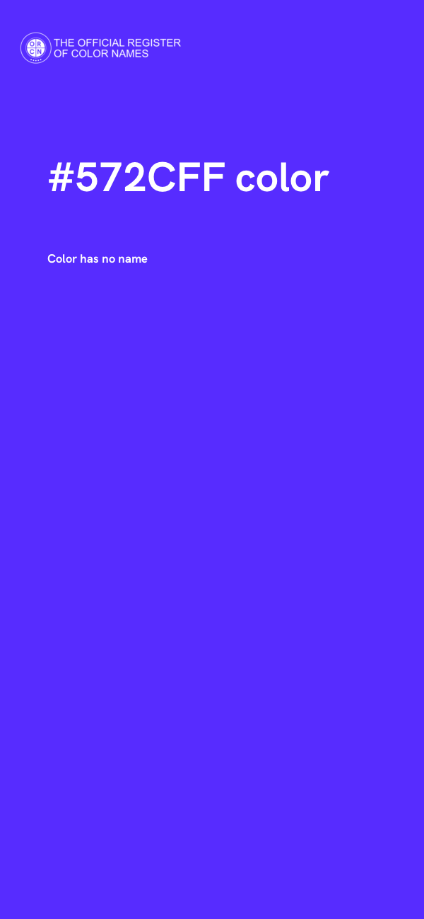 #572CFF color image