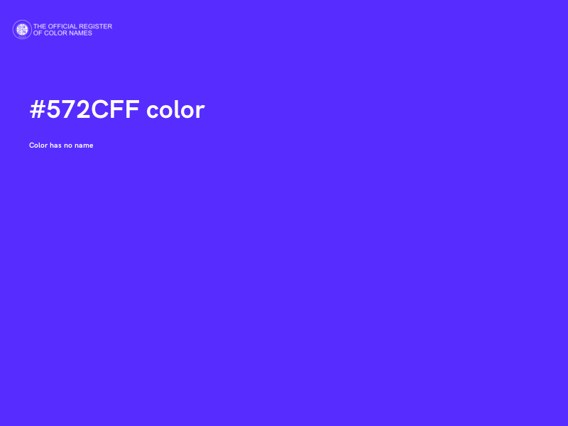 #572CFF color image
