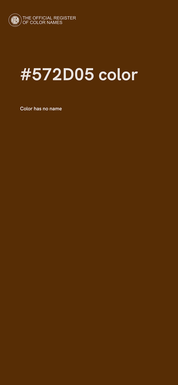 #572D05 color image