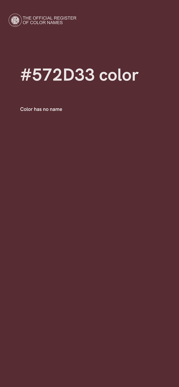 #572D33 color image