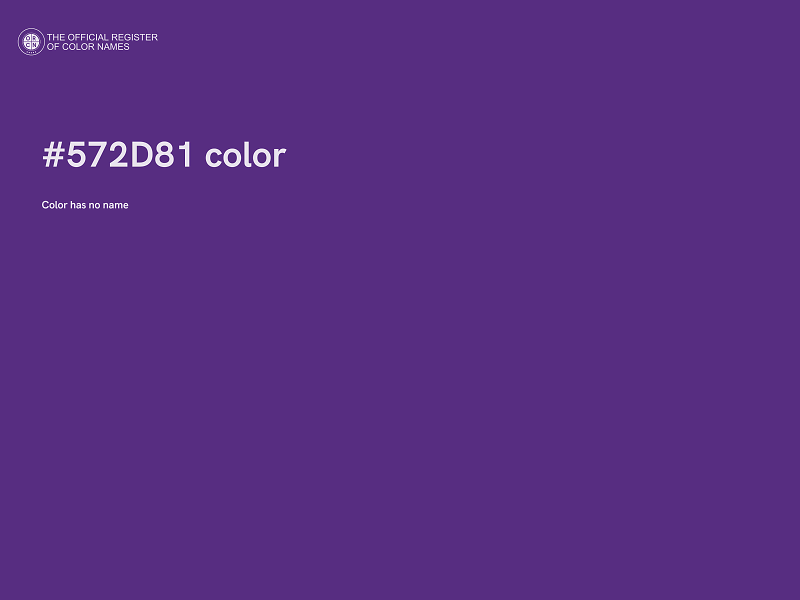 #572D81 color image