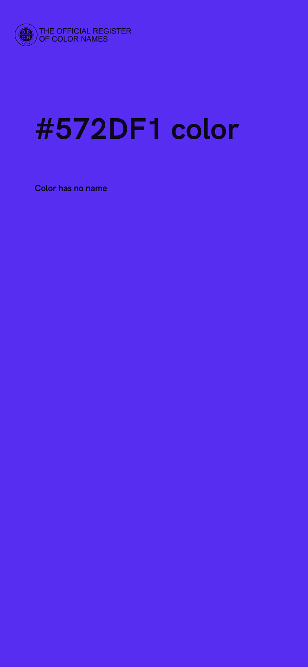 #572DF1 color image