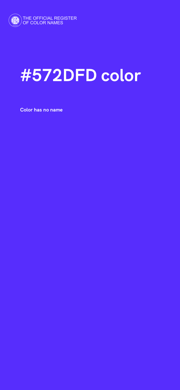 #572DFD color image