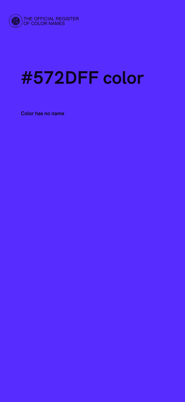 #572DFF color image