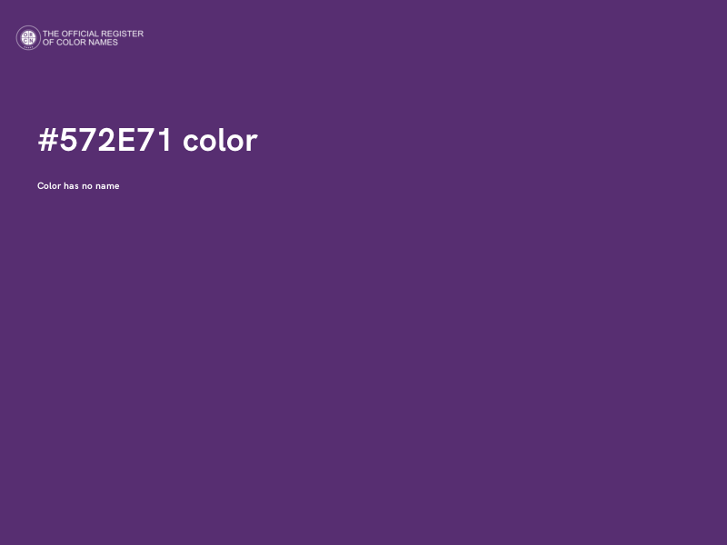 #572E71 color image
