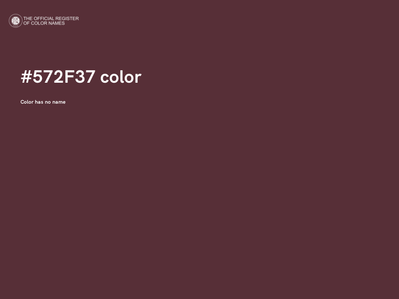 #572F37 color image