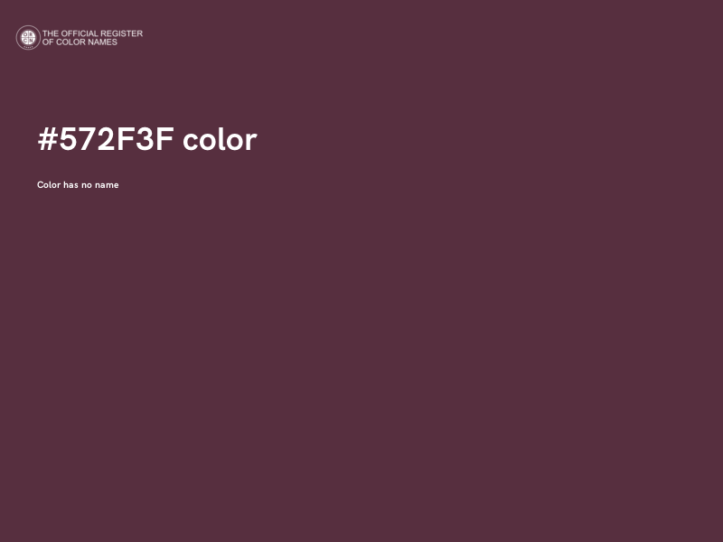 #572F3F color image