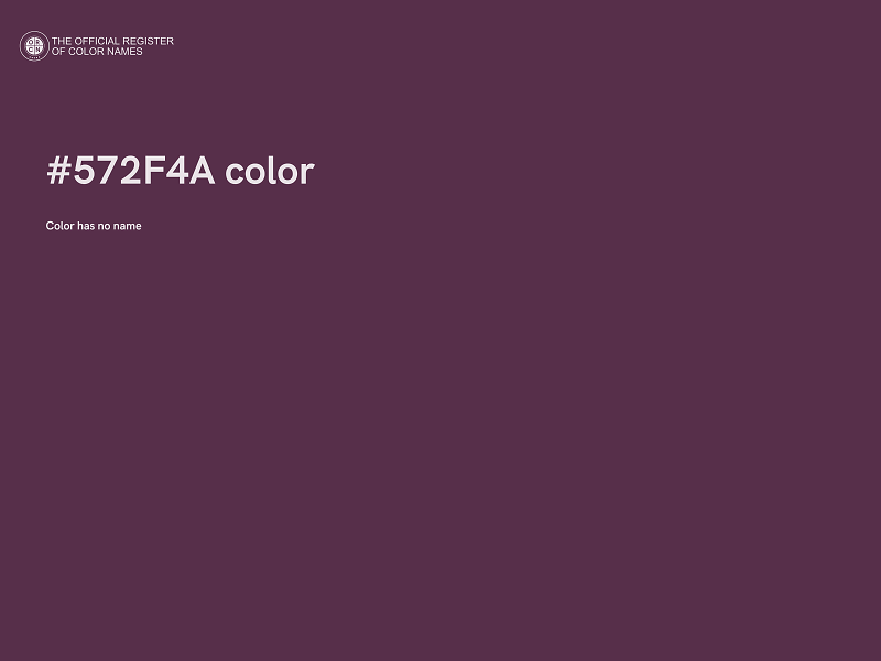 #572F4A color image