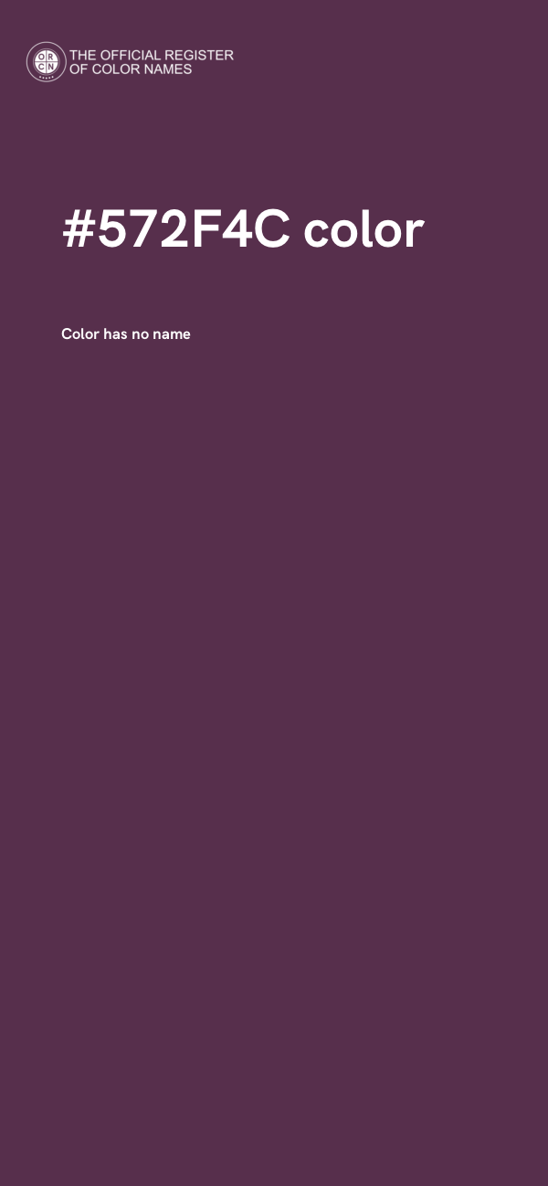 #572F4C color image
