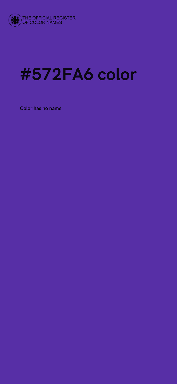 #572FA6 color image