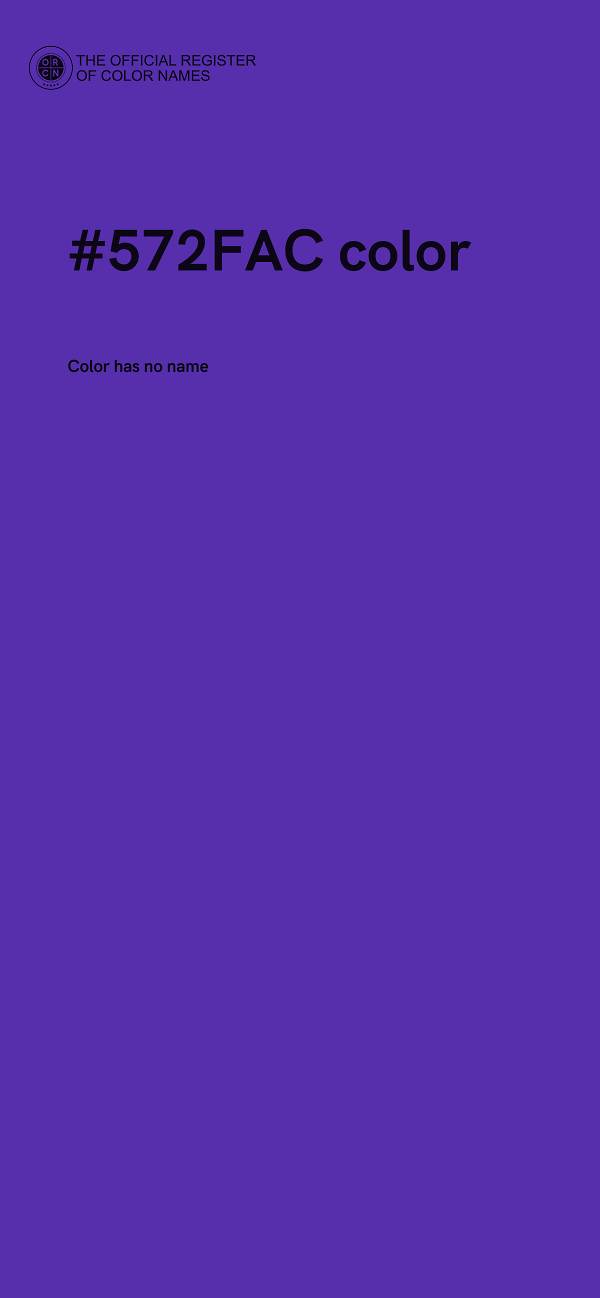 #572FAC color image