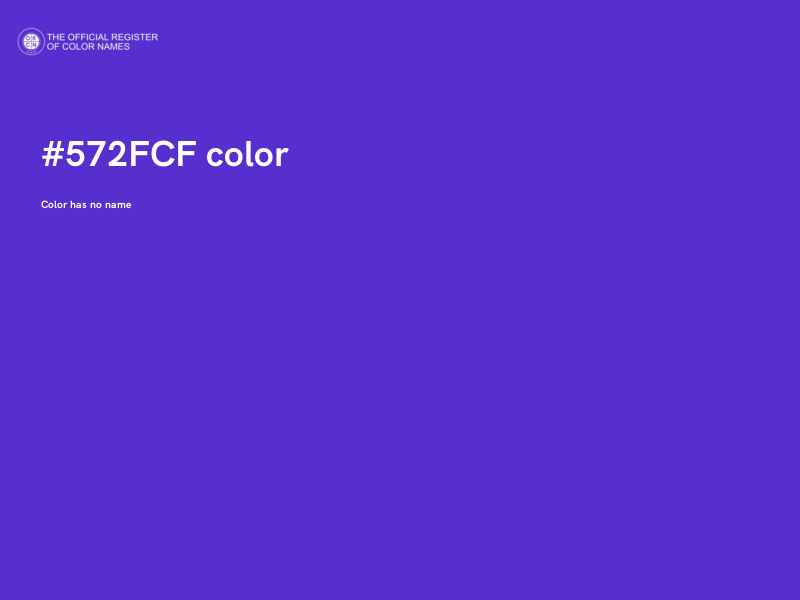 #572FCF color image
