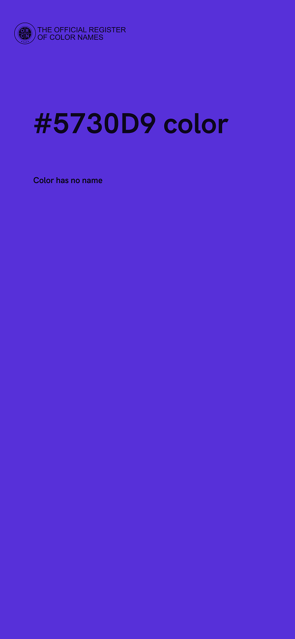 #5730D9 color image