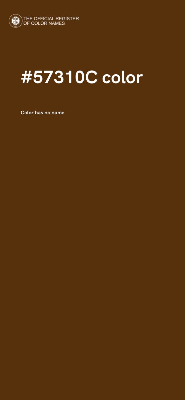 #57310C color image