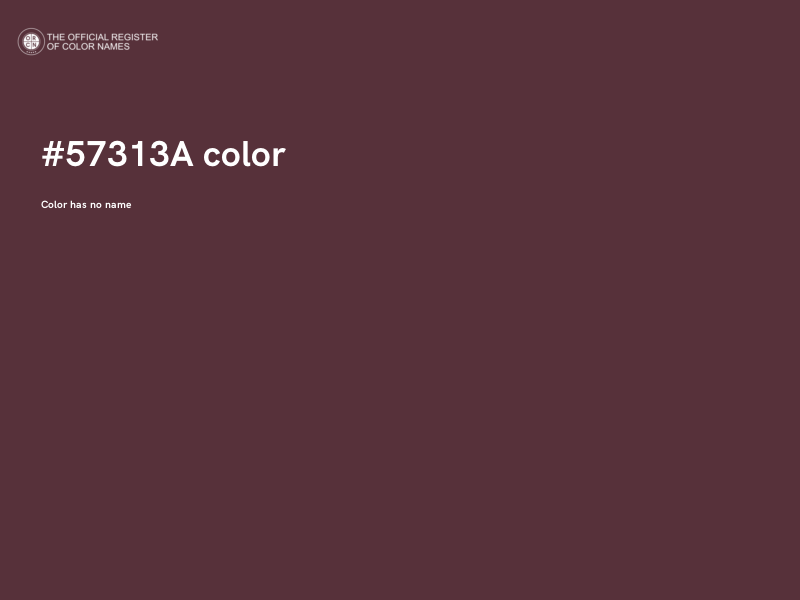 #57313A color image
