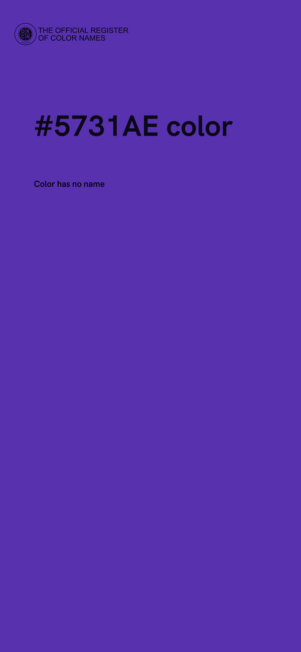 #5731AE color image