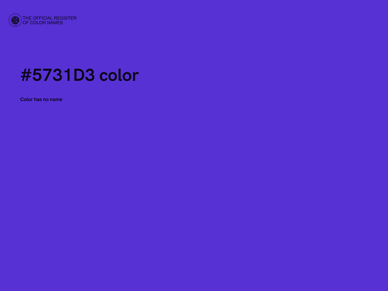 #5731D3 color image