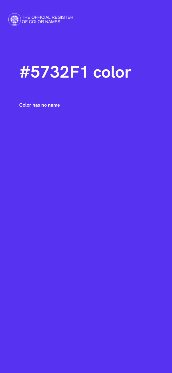 #5732F1 color image
