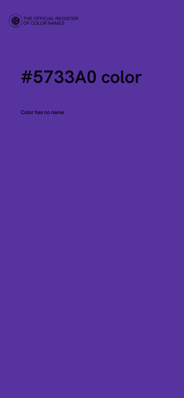 #5733A0 color image