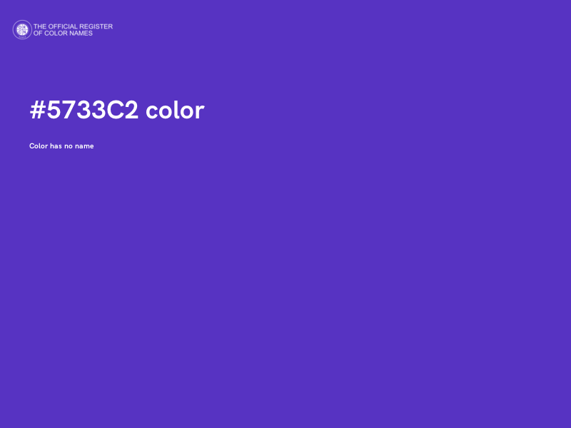 #5733C2 color image