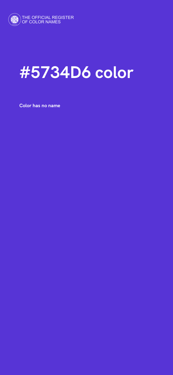 #5734D6 color image