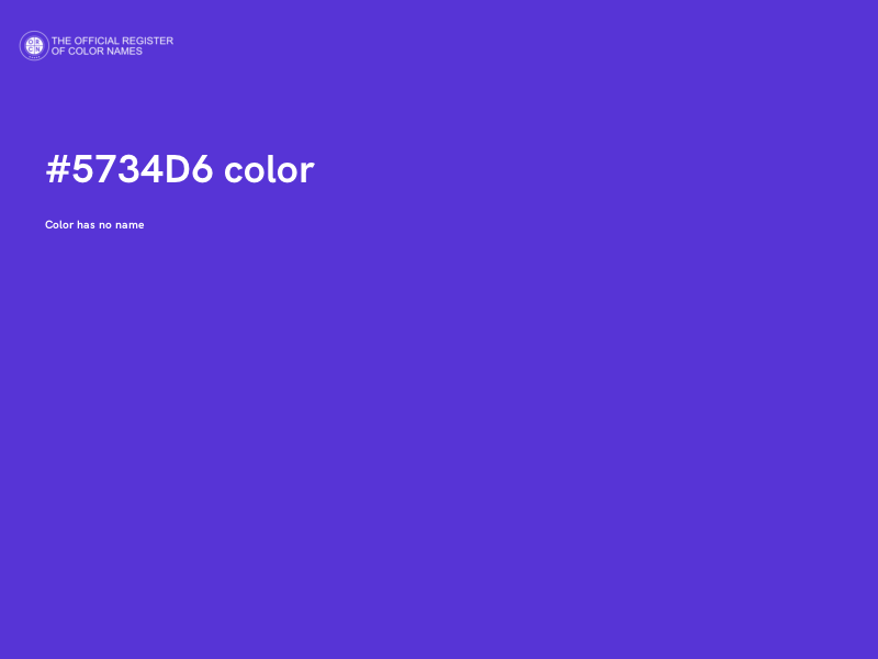 #5734D6 color image