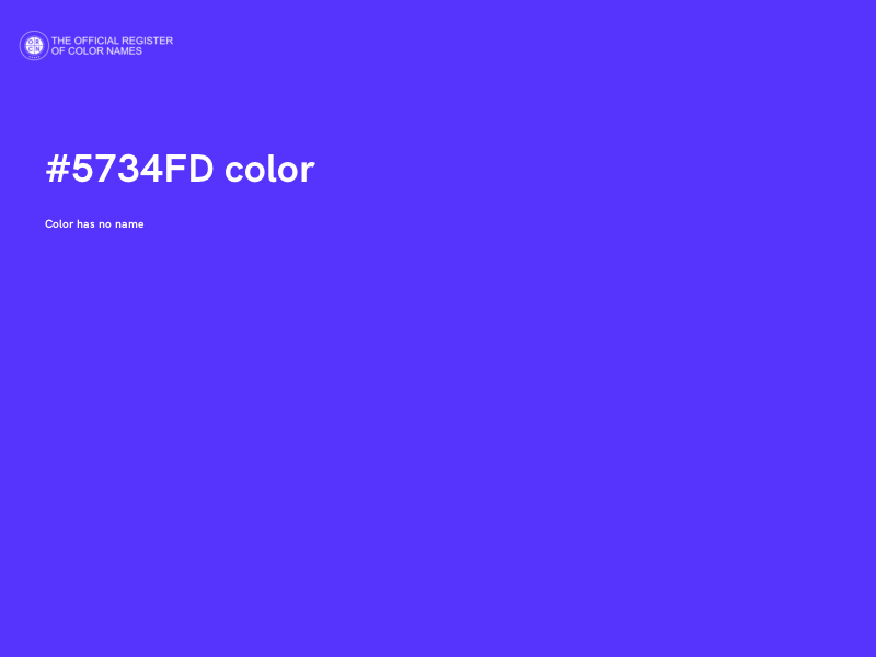 #5734FD color image