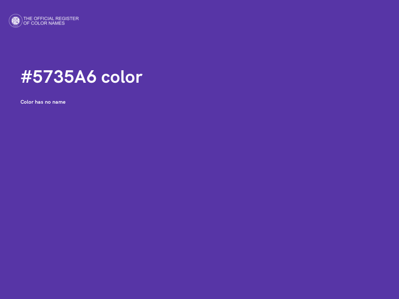 #5735A6 color image