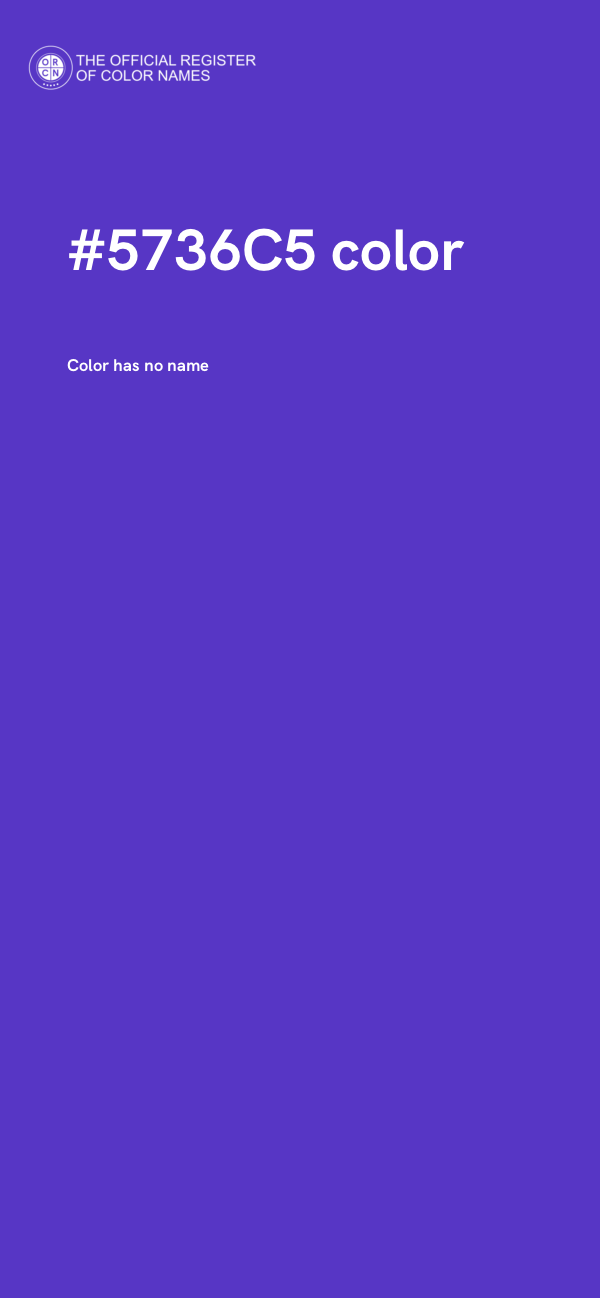 #5736C5 color image