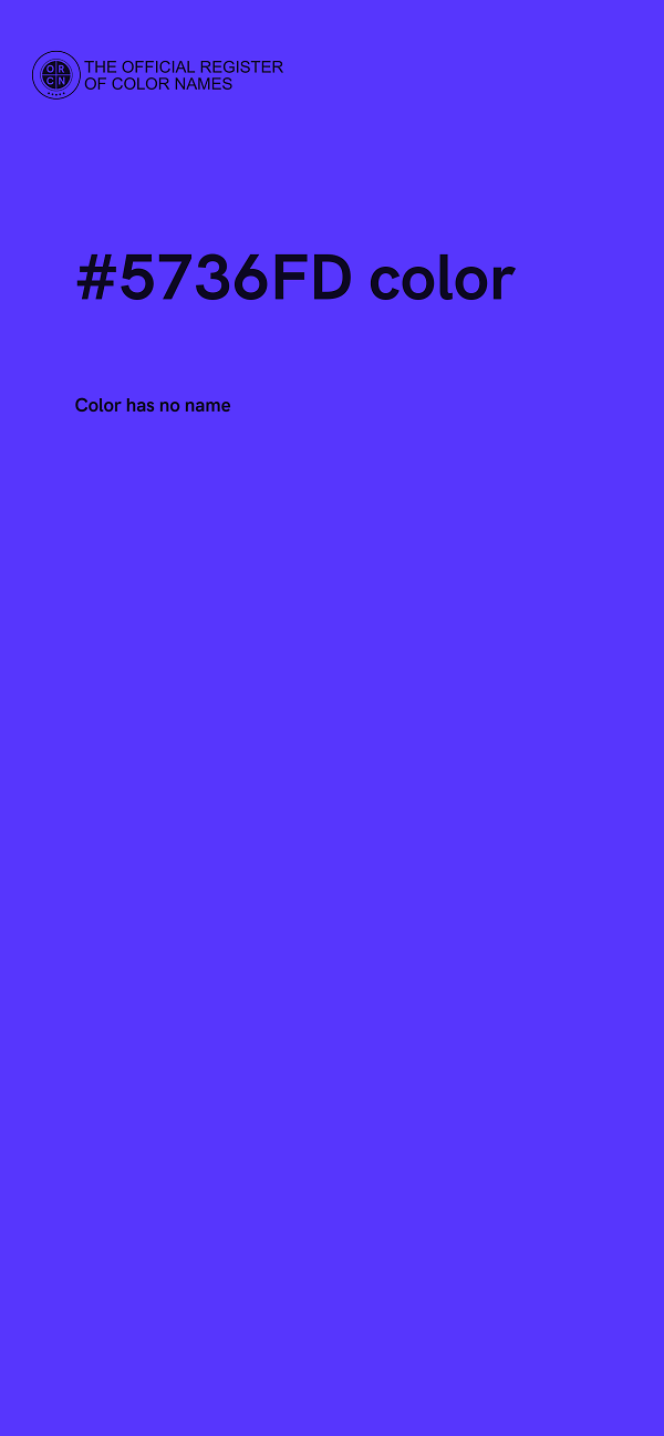 #5736FD color image