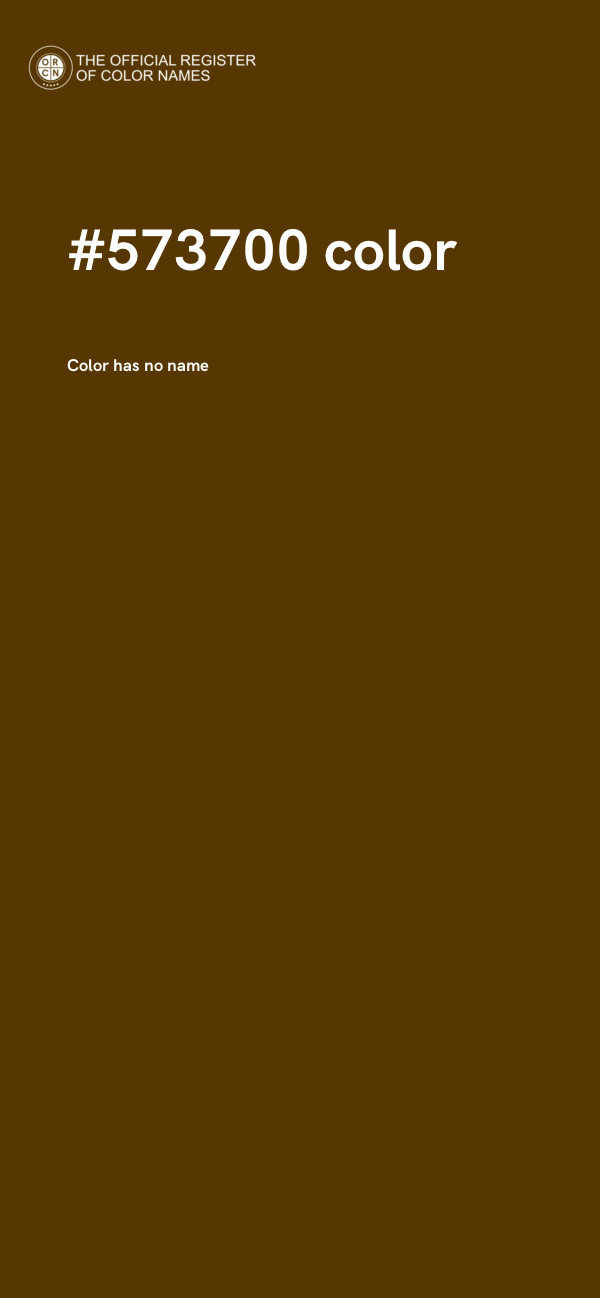 #573700 color image