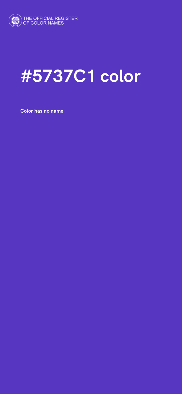 #5737C1 color image
