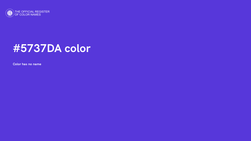 #5737DA color image