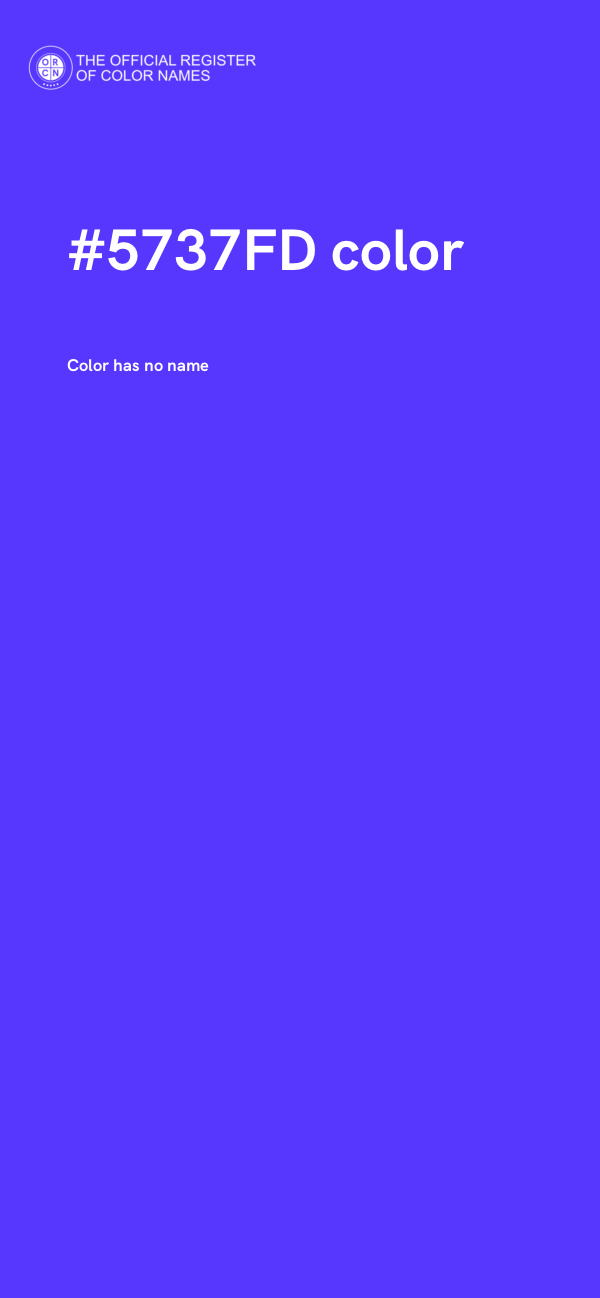 #5737FD color image