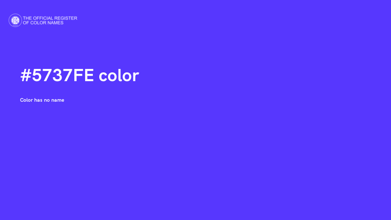 #5737FE color image