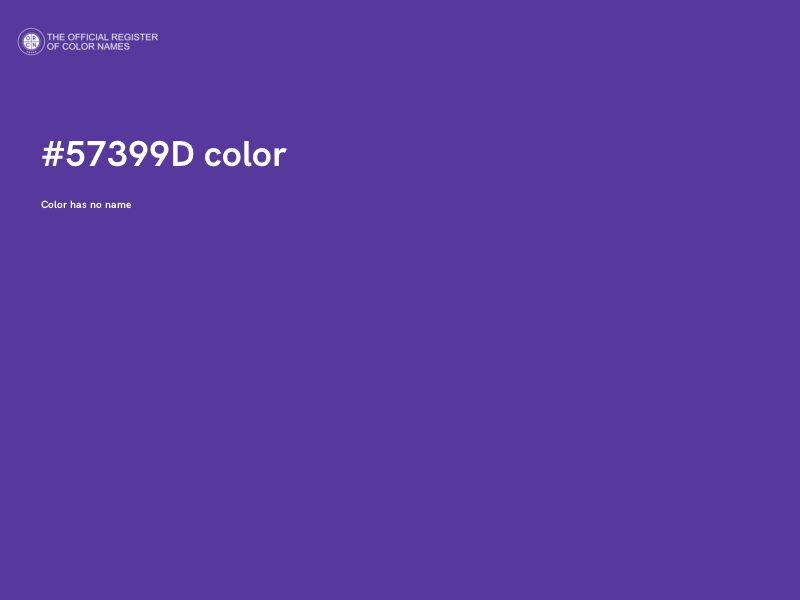 #57399D color image
